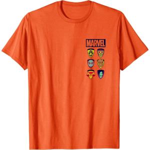 imageGuardians Of The Galaxy  Stacked Icons TShirtOrange