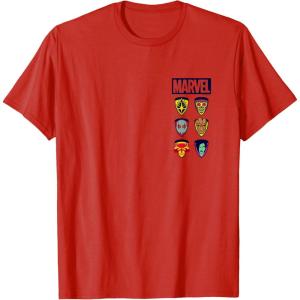 imageGuardians Of The Galaxy  Stacked Icons TShirtRed