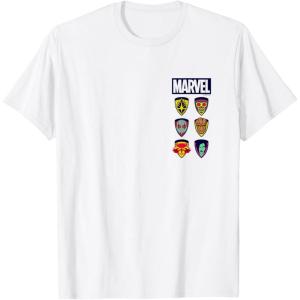 imageGuardians Of The Galaxy  Stacked Icons TShirtWhite