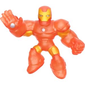 imageHeroes of Goo Jit Zu Glow Surge Stretch and Glow Iron Man Super Stretchy Goo Filled Marvel Superhero Iron Man with The Power to GlowinTheDark Stretch Him 3 Times his Size Collect Them All