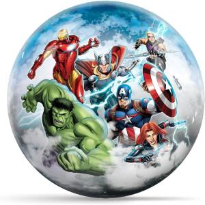 imageKR Strikeforce Marvel Avengers Characters Undrilled Bowling Ball