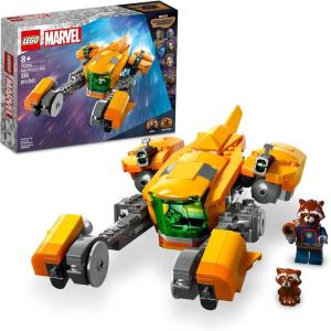 imageLEGO Marvel Baby Rockets Ship 76254 from Guardians of the Galaxy 3 Featuring Rocket Raccoon Minifigures Collectible Super Hero Buildable Spaceship Toy Gift for Kids Ages 8 and up