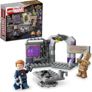 imageLEGO Marvel Guardians of The Galaxy Headquarters 76253 Super Hero Building Toy Set from Guardians of The Galaxy 3 with Groot and StarLord Minifigures Gift for Kids Boys and Girls Ages 7 and up