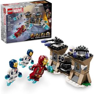 imageLEGO Marvel Iron Man ampamp Iron Legion vs Hydra Soldier Building Set Avengers Toy for Creative Kids ampamp Super Hero Fans Marvel Gift for Boys ampamp Girls Ages 6 and Up Iron Man Toy with 4 Minifigures 76288