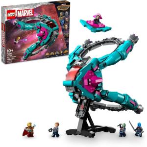 imageLego Marvel The New Guardians Ship 76255 Spaceship Building Toy with 5 Minifigures Collectible Model from Guardians of The Galaxy 3 Displayable Super Hero Gift Idea for Kids and Teens Ages 10FrustrationFree Packaging