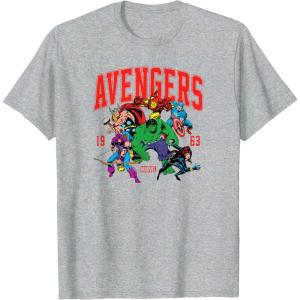 imageMarvel  Avengers Collegiate TShirtHeather Grey