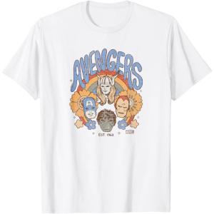 imageMarvel  Avengers Floral TShirtWhite