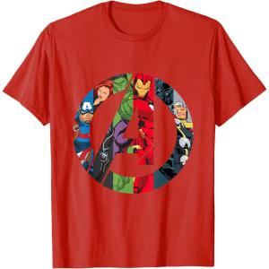 imageMarvel Avengers A Logo TShirtRed