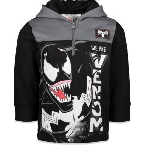 imageMarvel Avengers SpiderMan Fleece Half Zip Hoodie Toddler to Big Kid Sizes 2T  1820Venom