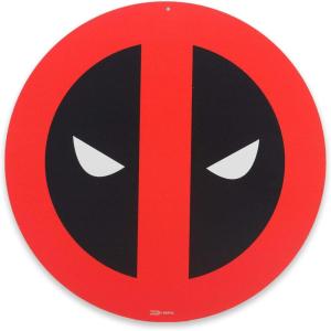 imageMarvel Deadpool Quote Metal Sign  Lets Do This Crazy Bad Thing Sign for Man Cave Teen Bedroom or Movie RoomRedWhite