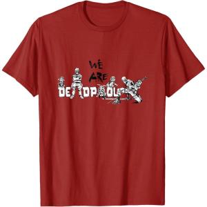imageMarvel Deadpool ampamp Wolverine We Are Deadpool Group Logo TShirtCranberry Red