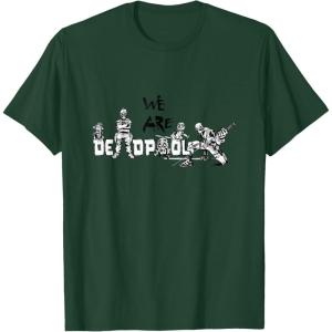 imageMarvel Deadpool ampamp Wolverine We Are Deadpool Group Logo TShirtDark Green