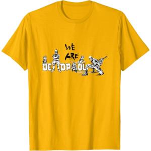 imageMarvel Deadpool ampamp Wolverine We Are Deadpool Group Logo TShirtGolden Yellow