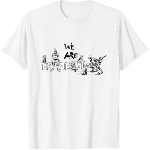 imageMarvel Deadpool ampamp Wolverine We Are Deadpool Group Logo TShirtWhite
