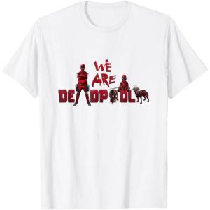 imageMarvel Deadpool ampamp Wolverine We Are Deadpool Variants Logo TShirtWhite