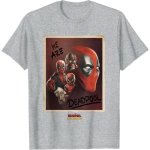 imageMarvel Deadpool ampamp Wolverine We Are Deadpool Vintage Photo TShirtHeather Grey