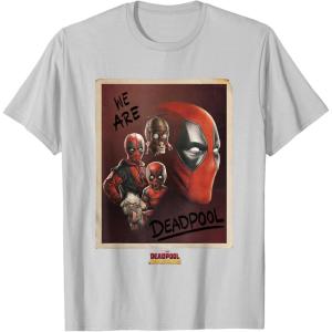 imageMarvel Deadpool ampamp Wolverine We Are Deadpool Vintage Photo TShirtSilver Grey