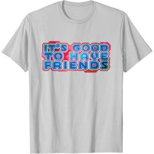 imageMarvel Guardians of the Galaxy 3 Its Good to Have Friends TShirtSilver Grey