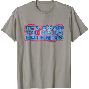 imageMarvel Guardians of the Galaxy 3 Its Good to Have Friends TShirtSlate Grey