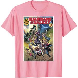 imageMarvel Guardians of the Galaxy Vol 3 Cosmic Comic Poster TShirtPink