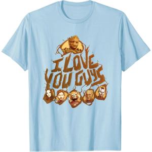 imageMarvel Guardians of the Galaxy Vol 3 I Love You Guys Groot TShirtBaby Blue