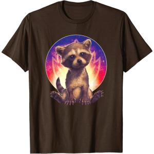 imageMarvel Guardians of the Galaxy Volume 3 Baby Rocket Raccoon TShirtBrown