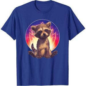 imageMarvel Guardians of the Galaxy Volume 3 Baby Rocket Raccoon TShirtRoyal Blue