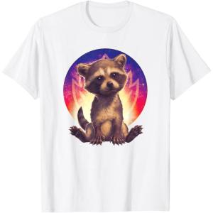 imageMarvel Guardians of the Galaxy Volume 3 Baby Rocket Raccoon TShirtWhite