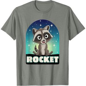 imageMarvel Guardians of the Galaxy Volume 3 Baby Rocket Toony TShirtOlive Heather