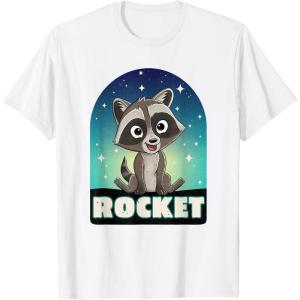 imageMarvel Guardians of the Galaxy Volume 3 Baby Rocket Toony TShirtWhite