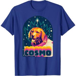 imageMarvel Guardians of the Galaxy Volume 3 Cosmo Album Retro TShirtRoyal Blue