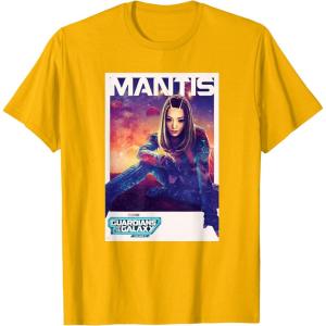 imageMarvel Guardians of the Galaxy Volume 3 Mantis Poster TShirtGolden Yellow