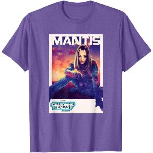 imageMarvel Guardians of the Galaxy Volume 3 Mantis Poster TShirtPurple Heather