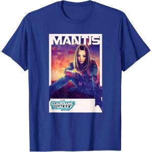 imageMarvel Guardians of the Galaxy Volume 3 Mantis Poster TShirtRoyal Blue