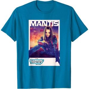 imageMarvel Guardians of the Galaxy Volume 3 Mantis Poster TShirtSapphire Blue