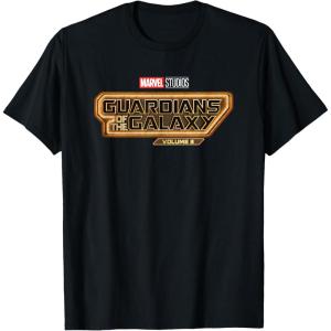 imageMarvel Guardians of the Galaxy Volume 3 Movie Logo TShirtBlack