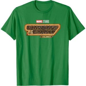 imageMarvel Guardians of the Galaxy Volume 3 Movie Logo TShirtKelly Green