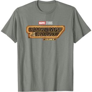 imageMarvel Guardians of the Galaxy Volume 3 Movie Logo TShirtOlive Heather