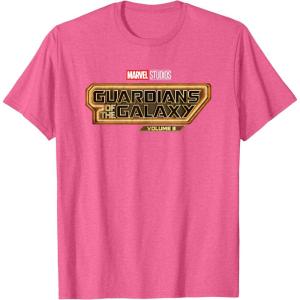 imageMarvel Guardians of the Galaxy Volume 3 Movie Logo TShirtPink Heather