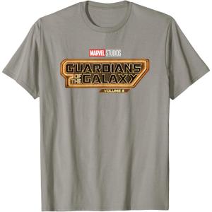 imageMarvel Guardians of the Galaxy Volume 3 Movie Logo TShirtSlate Grey