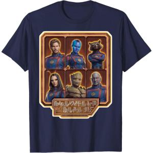 imageMarvel Guardians of the Galaxy Volume 3 Team Alien Logo TShirtNavy Blue