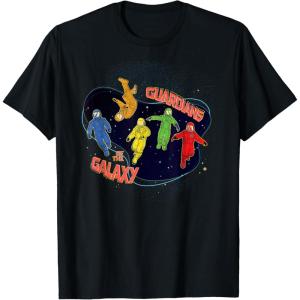 imageMarvel Guardians of the Galaxy Volume 3 Team in Spacesuits TShirtBlack