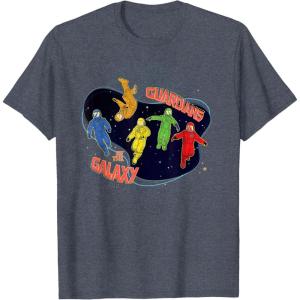 imageMarvel Guardians of the Galaxy Volume 3 Team in Spacesuits TShirtHeather Blue