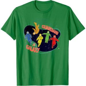 imageMarvel Guardians of the Galaxy Volume 3 Team in Spacesuits TShirtKelly Green