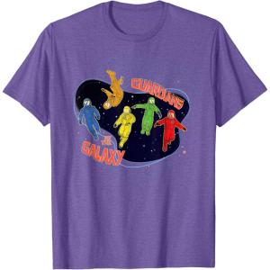 imageMarvel Guardians of the Galaxy Volume 3 Team in Spacesuits TShirtPurple Heather