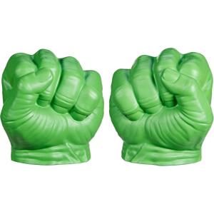 imageMarvel Hulk Gamma Smash Fists Soft Foam Role Play Toy Avengers Super Hero Toys for Kids Ages 5 and Up
