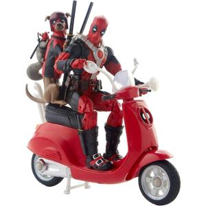 imageMarvel Legends Series Deadpool Corps Comics Collectible 6 Inch Action Figure ampamp Vehicle Includes Dogpool ampamp Squirrelpool