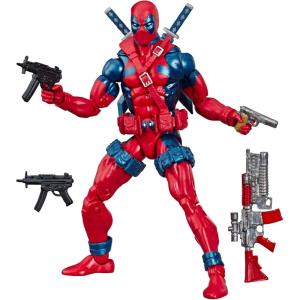 imageMarvel Legends Series Deadpool Marvel Comics Uncanny XMen XForce Retro Collectible 6 Inch Action Figure for Adults Ages 14 and Up