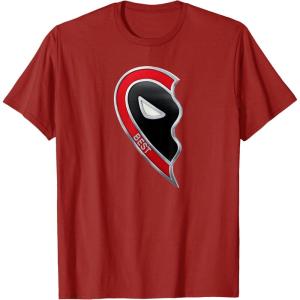 imageMarvel Studios Deadpool ampamp Wolverine Best Friends Heart Left TShirtCranberry Red