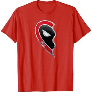 imageMarvel Studios Deadpool ampamp Wolverine Best Friends Heart Left TShirtRed